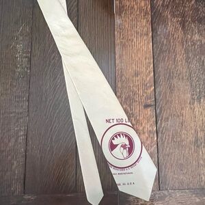 Polo by Ralph Lauren Novelty Rooster Cotton Tie Vintage Burgundy Print